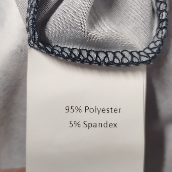 Agnes Orinda Women's Tops V Neck 3/4 Sleeves Tie Dye Stripes Tunic Plus Size 2X - Picture 6 of 6